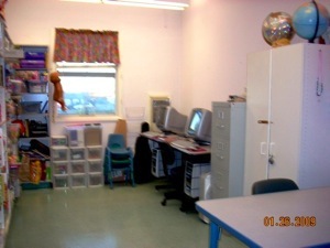After organizing the room